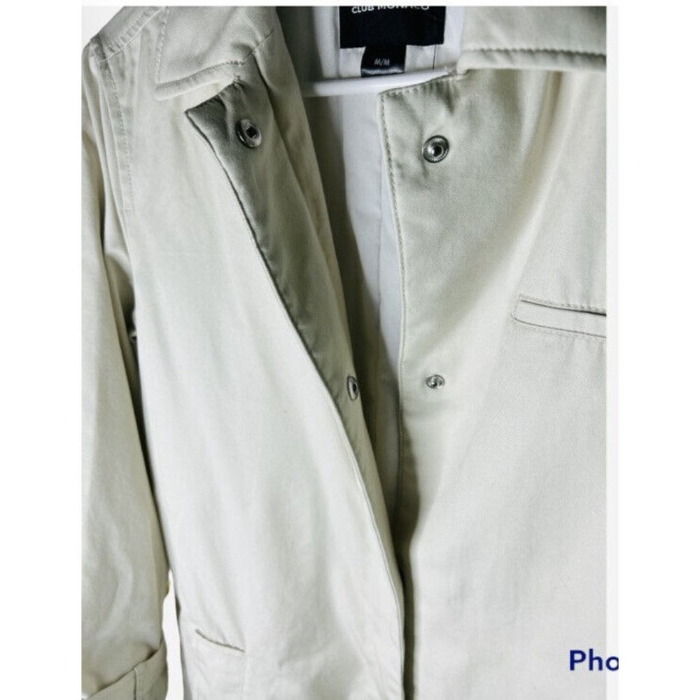 CLUB MONACO  Trench Coat size Medium, $329 NEW WITH TAGS - Picture 5 of 9